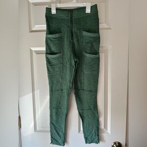FP Movement Green stretchy leggings/joggers